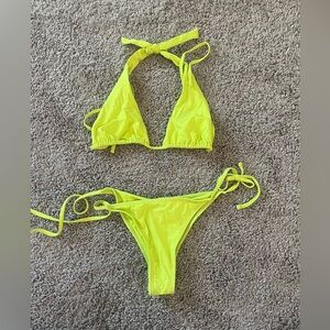 Lime Green Bikini